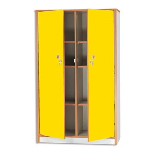 ARMADIO CLASSE 90x40x150 ANTE GIALLO PASTELLO